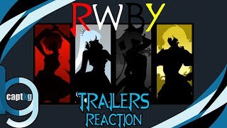 RWBY Trailers  Reaction w Jordie [upl. by Rida]