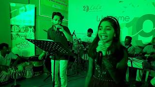 Puthumaran Sameerinte Song  Shahana  Ganamela Stage Program at Dubai Lulu Hypermarket [upl. by Weider917]