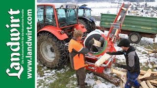 Vogesenblitz Trommelsäge Quatromat Kombi SAT 4700  landwirtcom [upl. by Neo952]