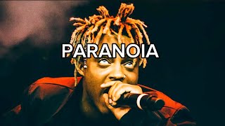 Juice WRLD  Paranoia Lyrics Unreleased juicewrld unreleased 999 juicewrldunreleased [upl. by Arebma]