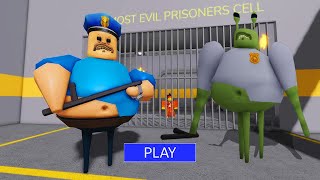 BARRYS PRISON RUN  Ailen Base Obby Walkthrough FULL GAME roblox [upl. by Barnie]