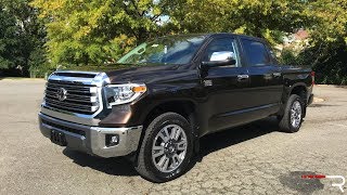 2018 Toyota Tundra 1794 Edition – Redline Review [upl. by Hsakaa]