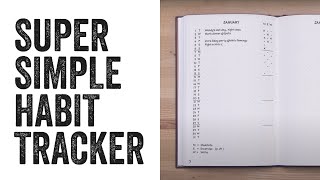 Super Simple Habit Tracker [upl. by Tloc296]