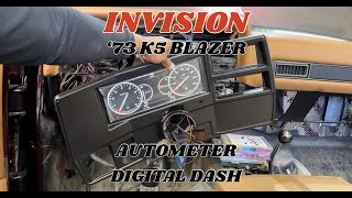 SPECIAL GUEST APPEARANCE  K5 DIGITAL DASH  FIRST STARTUP AFTER 8 MONTHS  1973 K5 BLAZER [upl. by Luamaj]