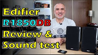 Edifier R1850DB Review and Sound Test [upl. by Gwennie]