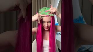 Strange hair hacks💇🏻‍♀️ beauty lifehack lifehacks hairstyle hair [upl. by Nalro148]