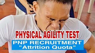 PNP RECRUITMENT 900 na police applicants ang isinalang para sa Physical Agility Test [upl. by Seto]