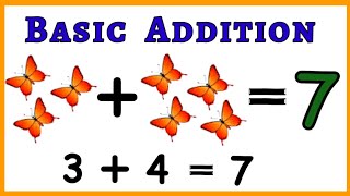 Addition for kids  Addition for class 1  basic Addition for kids  addition word problems maths [upl. by Leahcimrej868]