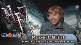 Rupert Grint Harry Potter and the Deathly Hallows Junket Interview [upl. by Idelson378]