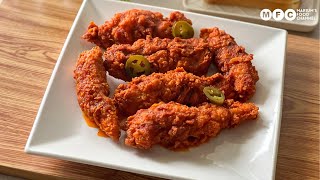 Nashville Hot Chicken Tenders Recipe  Spicy amp Crispy Fried Chicken Strips Recipe [upl. by Aerdua445]