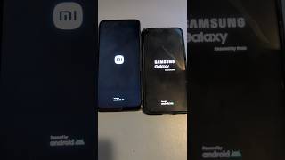 Redmi note 10 vs Galaxy S22 reboot test shorts youtube tech [upl. by Asli]