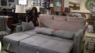 Convertible Sofa  From Sofa To King Size Bed  Laineys Furniture [upl. by Ivah]