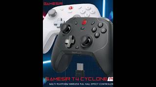 GameSir T4 Cyclone amp T4 Cyclone Pro Wireless Game Controller with Full Hall [upl. by Anirehc206]