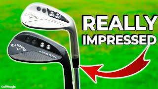 A Spin MACHINE Callaway JAWS Raw Golf Wedge Review [upl. by Dorrahs]