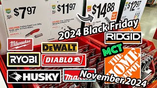 Black Friday MILWAUKEE Sales at Home Depot [upl. by Wurst105]