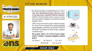 TYT FEN BİLİMLERİENS TÜRKİYE GENELİ DENEME SINAVI SORU ÇÖZÜMLERİ [upl. by Aggi]