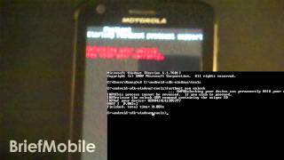 Motorola Atrix 4G Bootloader Unlock Unlocked with Android 233 Gingerbread OTA [upl. by Tom]