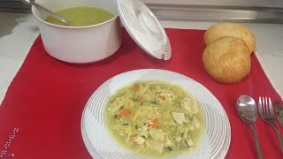 Receta de Sopa de pollo con fideos Monsieur Cuisine SilverCrest Lidl [upl. by Pain]