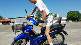 Honda Wave 110i in Thailand Tips how to ride [upl. by Eelessej]