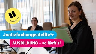 Justizfachangestellter JustizNRW  Ausbildung in 360° DEIN ERSTER TAG [upl. by Blader214]