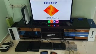 Booting up all the PlayStation consoles at once with startups [upl. by Notgnirrac881]