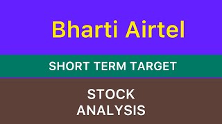 BHARTI AIRTEL LTD STOCK TARGET ✴️ BHARTI AIRTEL SHARE NEWS  BHARTI AIRTEL ANALYSIS STOCK 271024 [upl. by Noelyn]