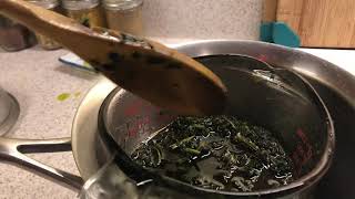 Making comfrey infused olive oil [upl. by Reifel415]