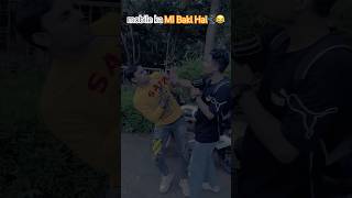 mobile ka MI Baki Hai📲😂 comedy funny shorts shortsfeed [upl. by Nannie]