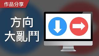 【PowerPoint Game】注意力遊戲｜方向大亂鬥，請比出正確的方向！ [upl. by Ermanno]