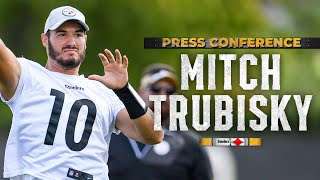 Mitch Trubisky Were very talented hereThats why I wanted to come here  Pittsburgh Steelers [upl. by Wales]