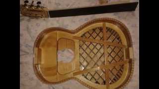 handmade classical lattice guitar by Petr Čehovský [upl. by Alleiram]