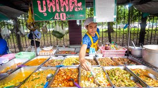 129 Buffet Bangkok  ALL YOU CAN EAT Thai Street Food in Thailand [upl. by Juley479]