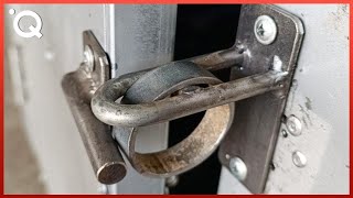 Genius DIY Door Latch Ideas and Homemade Security Locks  hungchevlog [upl. by Schach]