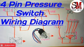 4 Pin Pressure Switch Wiring DiagramHow to work trinary switch 🤗 [upl. by Anderson]