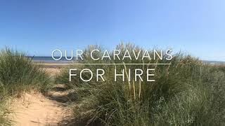 Tour of Holivans caravans for hire Mablethorpe [upl. by Ecirpac724]