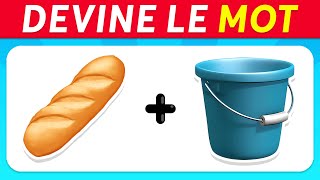 Devine 60 MOTS en ÉMOJIS 🌈🧠✅ Quiz Émoji  Robo Quiz [upl. by Jemie]