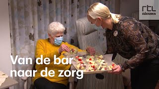 Van biertjes naar fruithapjes Marja werkt door corona in de zorg [upl. by Giuliana706]