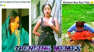 😏😅Wahh Kya Scene Hai 🤣😅  Indian Dank Memes  Trending Memes Compilation  trendingvideo memes [upl. by Retsev]