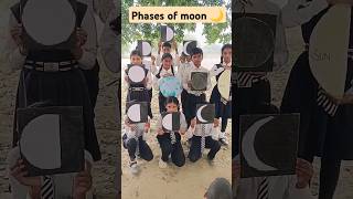 Phases of moon 🌙project  ncertsst geography science [upl. by Tegirb957]