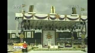 Pope Benedict XVI Celebrates Mass At Yankee Stadium [upl. by Housum]