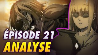 LATTAQUE DES TITANS  Saison 4 Partie 2 Épisode 21 Critique sur Shingeki no Kyojin  AmerVlog [upl. by Oelgnaed]