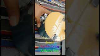 Smart Dustbin using Arduino uno and ultrasonic sensor arduinoproject iiot projects shorts [upl. by Eilzel]