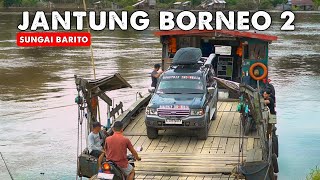 BELUM ADA JEMBATANSERULING SENJA NAIK RAKIT  FERRY II KALIMANTAN TENGAH [upl. by Garnet567]