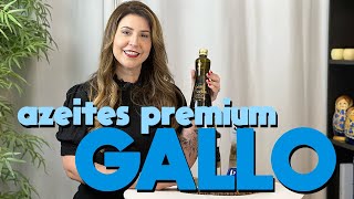 CONHEÇA OS AZEITES PREMIUM DA GALLO [upl. by Ahsinnek]