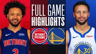 PISTONS at WARRIORS  FULL GAME HIGHLIGHTS  January 5 2024 [upl. by Hulen]