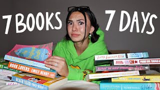 I read 7 romance books in 7 days [upl. by Hairim]