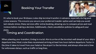 Top Tips for a Smooth Brisbane Cruise Ship Terminal Experience [upl. by Nickie96]