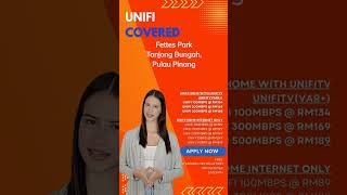 Unifi Covered Fettes Park Tanjong Bungah Pulau Pinang [upl. by Aloeda]