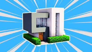 Minecraft  Small Modern House Tutorial  SLCreepers [upl. by Krystle]