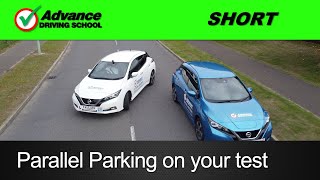 Parallel Parking on your Driving Test  SHORT [upl. by Semele]